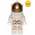 Astronaut - Male, White Spacesuit with Orange Lines, Smirk, Cheek Lines, Black Eyebrows – ГРАДСКИ