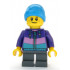 Boy - Dark Purple Jacket, Dark Bluish Gray Short Legs, Dark Azure Beanie – ГРАДСКИ