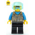 Helicopter Pilot - Dark Tan Vest Over Dark Azure Shirt, White Helmet – ГРАДСКИ