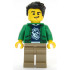 Ski Shop Clerk - Male, Green Jacket over Raccoon Shirt, Black Hair – ГРАДСКИ