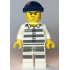 Police - Jail Prisoner 50380 Prison Stripes, Stubble, Dark Blue Knit Cap – ГРАДСКИ