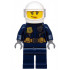 Police - ATV Driver Female, Leather Jacket with Gold Badge and Utility Belt, White Helmet, Trans-Clear Visor, Peach Lips Smirk – ГРАДСКИ