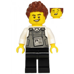Police - Security Officer, Black Legs, Brown Hair – ГРАДСКИ