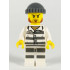 Police - Jail Prisoner 86753 Prison Stripes, Dark Bluish Gray Knit Cap, Reddish Brown Beard and Stubble – ГРАДСКИ