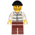 Police - Jail Prisoner 86753 Prison Stripes, Black Knit Cap, Reddish Brown Legs, Beard Stubble and Lopsided Grin – ГРАДСКИ