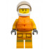 Fire - Reflective Stripes, Bright Light Orange Suit, Life Jacket, White Helmet – ГРАДСКИ