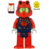 Scuba Diver - Male, Smirk, Red Helmet, White Air Tanks, Red Flippers – ГРАДСКИ