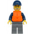 Deep Sea Explorers Boat Captain - Dark Blue Turtleneck Sweater and Cap, Dark Bluish Gray Legs, Life Jacket – ГРАДСКИ