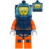 Deep Sea Diver - Female, Dark Blue Helmet, Pensive Smile / Scared – ГРАДСКИ