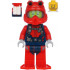 Scuba Diver - Male, Open Mouth, Dark Tan Beard, Red Helmet, White Air Tanks, Red Flippers – ГРАДСКИ