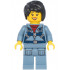 Ocean Mini-Submarine Pilot - Female, Harness, Sand Blue Legs with Pockets, Black Hair – ГРАДСКИ