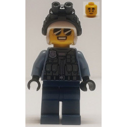 Police Officer - Duke DeTain, Sand Blue Police Jacket, Dark Blue Legs, White Helmet – ГРАДСКИ
