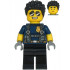 Police Officer - Duke DeTain, Dark Blue Shirt with Molded Short Sleeves, Harness, Black Legs, Black Hair – ГРАДСКИ