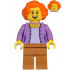 Ann McCloud - Mom, Medium Lavender Jacket, Medium Nougat Legs, Orange Hair – ГРАДСКИ