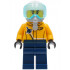 Airshow Jet Pilot - Bright Light Orange Jacket, Dark Blue Legs, White Helmet, Oxygen Mask – ГРАДСКИ