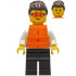Police - Officer Gracie Goodhart, Dark Blue Vest, Black Legs, Dark Brown Hair with Bun, Safety Glasses, Orange Life Jacket – ГРАДСКИ