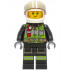 Fire Fighter - Clemmons, White Helmet, Trans-Brown Visor – ГРАДСКИ