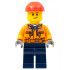 Construction Worker - Male, Orange Safety Jacket, Reflective Stripe, Sand Blue Hoodie, Dark Blue Legs, Red Construction Helmet, Lopsided Smile – ГРАДСКИ