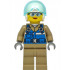 Wildlife Rescue Pilot - Female, Blue Vest, White Helmet, Dark Tan Legs – ГРАДСКИ