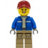 Wildlife Rescue Explorer - Female, Blue Jacket, Dark Tan Legs with Pockets, Dark Red Cap, Bright Light Yellow Hair – ГРАДСКИ