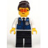 Police - Officer Gracie Goodhart, Dark Blue Vest, Black Legs, Dark Brown Hair with Bun, Safety Glasses – ГРАДСКИ