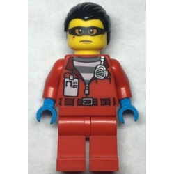 Police - Crook Vito, Red Jacket with Prison Shirt and I.D. Tag – ГРАДСКИ