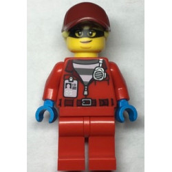 Police - Crook Big Betty, Red Jacket with Prison Shirt and I.D. Tag – ГРАДСКИ