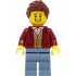 Teacher - Male, Dark Red Suit Jacket, Sand Blue Legs, Reddish Brown Hair – ГРАДСКИ