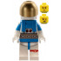 Lunar Research Astronaut - Female, White and Dark Azure Suit, White Helmet, Metallic Gold Visor, Freckles – ГРАДСКИ