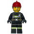 Fire - Reflective Stripes with Utility Belt, Red Fire Helmet, Male Smirk – ГРАДСКИ