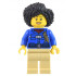 Wildlife Rescue Ranger - Female, Blue Shirt with 'RESCUE' on Back, Tan Legs, Black Coiled Hair (Maya) – ГРАДСКИ
