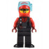 Police - Crook, Female, Red and Pearl Dark Gray Diving Suit, Black Flippers, Red Helmet and Air Tanks, Trans-Light Blue Diver Mask (Betsy Bass) – ГРАДСКИ