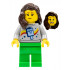 Stuntz Spectator - Female, Popsicle Shirt, Bright Green Legs, Dark Brown Hair – ГРАДСКИ