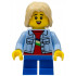 Child - Boy, Bright Light Blue Denim Jacket, Blue Short Legs, Tan Hair, Freckles – ГРАДСКИ