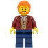 Car Driver - Male, Dark Red Suit Jacket, Dark Blue Legs, Orange Hair – ГРАДСКИ
