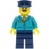 Train Driver - Male, Dark Turquoise Shirt, Dark Blue Legs and Hat – ГРАДСКИ