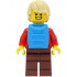 Passenger - Male, Red Plaid Flannel Shirt, Reddish Brown Legs, Tan Hair, Dark Azure Backpack – ГРАДСКИ