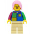 Passenger - Female, Blue Shirt, Tan Legs, Bright Pink Hair – ГРАДСКИ