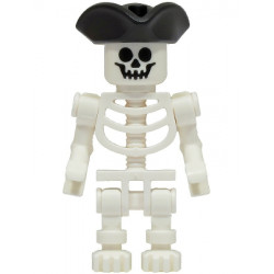 Skeleton - Stuntz, Black Pirate Tricorne, Bent Arms – ГРАДСКИ
