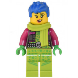 Raze - Lime Scarf, Blue Hair – ГРАДСКИ