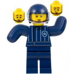 Police Dog Trainer, Dark Blue Helmet, Bite Suit – ГРАДСКИ