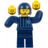 Police Dog Trainer, Dark Blue Helmet, Bite Suit – ГРАДСКИ