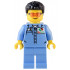 Custom Car Garage Mechanic - Male, Medium Blue Shirt with Octan Logo, Medium Blue Legs, Short Black Hair, Safety Glasses – ГРАДСКИ