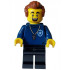 Police - City Trainer Academy Male, Dark Blue Shirt, Silver Whistle, Black Legs, Reddish Brown Hair, Open Mouth – ГРАДСКИ