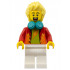 Dynamo Doug - Stuntz Announcer, Red Jacket over Lime Shirt, White Legs, Bright Light Yellow Spiked Hair, Dark Turquoise Headphones – ГРАДСКИ