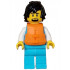 Arctic Explorer - Male, Stethoscope, Medium Azure Legs, Black Hair, Orange Life Jacket – ГРАДСКИ