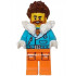 Arctic Explorer Captain - Male, Medium Azure Jacket, White Fur Collar, Reddish Brown Hair, Dark Orange Beard – ГРАДСКИ
