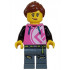 Kick Scooter Driver - Female, Dark Pink Hoodie, Dark Bluish Gray Legs – ГРАДСКИ