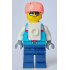 Rock Climber - Male, Dark Azure Jacket, Dark Blue Legs, Coral Sports Helmet, Sunglasses – ГРАДСКИ