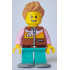 Boy - Reddish Brown Jacket, Dark Turqouise Short Legs, Medium Nougat Hair, Snowshoes – ГРАДСКИ
